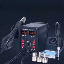 전기 인두기 열풍기 세트 납땜기 가정용 산업용, 858D-II 패키지 3