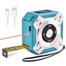 전자줄자 레이저 디지털 줄자 거리측정기 휴대용 충전식 전문 측정 도구, c