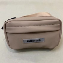 새장 앵무새 캐리어 여행 가방 23SSEssentials 패션 PU 가죽 배낭 남녀 공용 유럽과 의 복고풍 더블 라인 wa, apricot