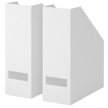 [당일출고/무료배송] 이케아 TJENA 파일꽂이 2Pcs, 2P_(화이트)