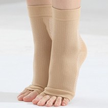 올뺌백서 발목 보호대 관절 러닝 양말 압박밴드 4p(M-L 베이지)