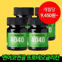 뉴트리알파 프로테오글리칸 콘드로이친 보스웰리아 초록입홍합, 4개, 30정
