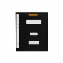 문화 PP 대용량 정부화일 F1494-7 5개 팩 흑색, 단품, 단품