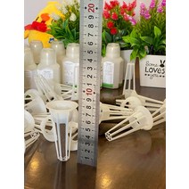 수경 화분 재배 스펀지 스타터 원예 부자재 키트 매쉬 포트 수경법 액세서리 라운드 컨테이너 컵 재배 시스, 02 Basket