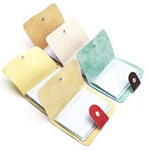 24구 휴대용 미니 비즈니스 명함수첩 포켓 명함북