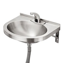 간이세면대 손 세정대 사각 휴게실 미니세면대 싱크대 청소, 5. 실버E