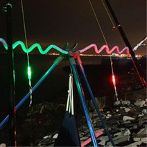 낚시줄보기 LED 캐미 서해채비 잡화 낚시공구 미끼 찌, 1개