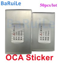 OCA광학 투명 접착제 아이폰 5 6 7 8 플러스 XS 11 12 13 14 프로 맥스용 미쓰비시 스크린 필름 라미네이팅, 07 50x 12mini