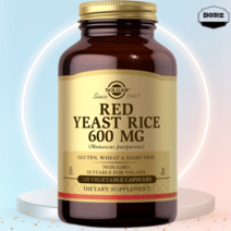 솔가 홍국 모나콜린K 모나콜린 600mg 120정 베지캡슐, 솔가 홍국 600mg 120베지캡슐