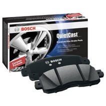 BOSCH BC1111 QuietCast 프리미엄 세라믹 디스크 브레이크 패드 세트 - 일부 아우디 A4 콰트로 A6 S4 TT 프론트와 호환 793979