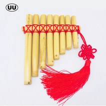 UU 팬 플루트 Flauta 8 파이프 리드 대나무 중국 스타일 수제 어린이 DIY 목관 악기, [02] Final Goods