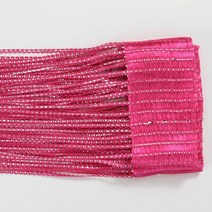 실커튼 스팽글실커튼 실버 와이어 커튼 태슬 라인 스트링 밸런스 거실 분배기 웨딩