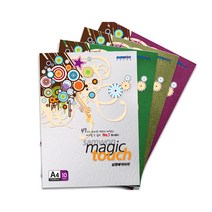 (삼원) 매직터치 A4 180g 10장(1팩) 단면 머메이드지 OA 용지, 1팩, 11(연갈색)
