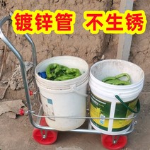 농업용손수레 웨건 핸드카 전동리어카 농사용 운반 수레, 아연도금(녹슬지 않음) 이륜채취차