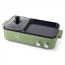 모던하임 레트로 멀티그릴 1200 MHTG-1200 세라믹코팅 휴대형그릴 전기냄비