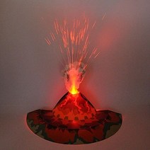 LED 입체화산 만들기 5명