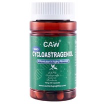 CAW 나노 싸이클로아스트라제놀 10mg 30캡슐 CAW Nano Cycloastragenol, 30개