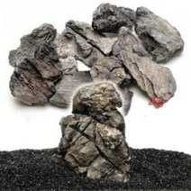 풍경석 2kg / 수족관 어항 수조 용품 바닥재 장식품 돌 자연석 조경석 레이아웃 수초 모스 활착