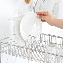 로긴 식기건조대 악세사리 일반 접시꽂이, 상세 설명 참조, 단일옵션