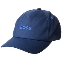 BOSS 남성용 면 트윌 스몰 로고 캡 가벼운 연기. One Size, Sky Captain Navy