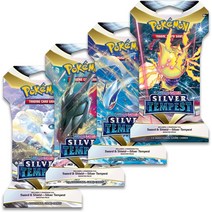 POKEMON TCG: 검과 방패 실버 템페스트 부스터 팩 - 8팩, 한개옵션0