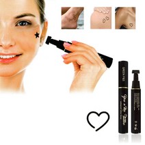 그린피앤에스 유앤미 타투 스탬프 스몰형 S6 큰하트 뷰티소품 타투 문신, 1, 본상품선택