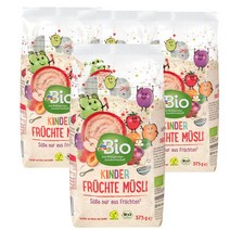 디엠바이오 dmBio Muesli Kinder 독일 어린이용 과일 뮤즐리 375g, 4팩