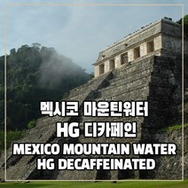 (커피생두) 130 멕시코 마운틴워터 HG 디카페인 1kg, 1개