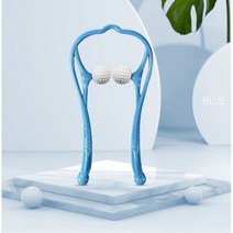 [ 1+1 ] 손지압형 골프공 목 마사지기 소프트 경추 목마사지기 목안마기 어깨안마기 종아리안마기 골프공마사지기 경추안마기 마사지볼휴대용 지압기 어깨마사지기, 랜덤 1+1