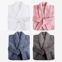 송월타월 프리미엄 호텔가운 목욕 샤워가운, M, 인디핑크