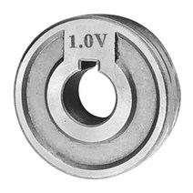 가스용접기 동관 산소용접기 용접 피더 롤 v u nurl 홈 0.6mm 0.8mm 1.0mm 크기 30x10x10mm 스틸 알루미늄 플럭스 코드 와이어 mig 와이어 피더, v0.8-1.0