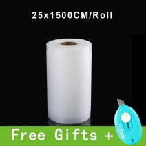 랩핑기 핸드 업소 랩포장기 Sous Vide-식품 보관 진공 포장기 롤 백 길이 1500CM, CHINA_15CM x 1500CM x 2