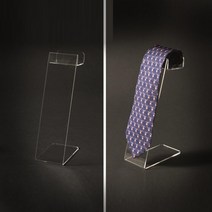 넥타이 아크릴 진열대 거치대 소품 전시 백화점 매장 가게 아울렛 상점