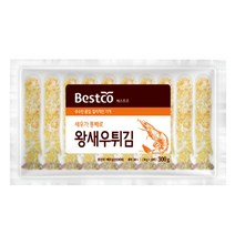 베스트코 왕 새우튀김 10미 300g, 5팩