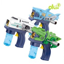 굿템 버블건 DIY 공구놀이 버블건 오키오 속사포 버블건 익스트림버블건 32구버블건, For▶다이노★º