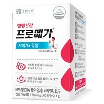 종근당건강 프로메가 오메가3 파워 60캡슐, 60정, 2개