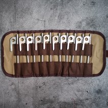 차광막 설치 부자재 부품, 핑거팩 12cm 10p+ 파우치