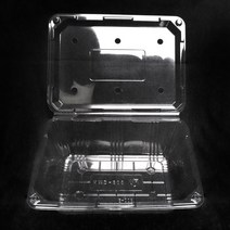 [KMD] 원터치 일체형 일회용 투명한 딸기 블루베리 방울토마토 포장 PET 용기 K-800 1박스 200개, [KMD] K-800 1박스 200개