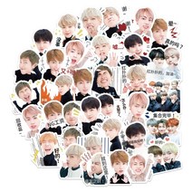 BTS 방탄소년단 방수 만화 포켓 책 스티커 이모티콘 스티커 만화 주머니 책 스티커 이모티콘 스티커 공식, H