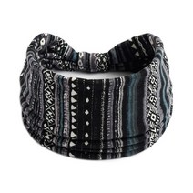 헤어라인파우더 블랙 커버쿠션 헤어쉐도우 보헤미안 프린트 반다나 여성 헤드랩 워시 페이스 탄성 머리띠 터번 헤어 밴드 요가 액세서리 헤어밴드, [47] B part 114, 1개