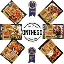 [정연푸드] 아워홈 ONTHEGO 식사대용 냉동 즉석 편의점 도시락 6종세트 한끼