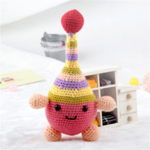 DIY 손뜨개질 코바늘 인형만들기 바늘뜨기, 04 요정 GZ0005, 1set