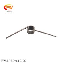 4 개/몫 135 도 2.0mm 와이어 비틀림 스프링 스테인레스 스틸 코일 헤비 듀티 사용자 정의, [01] Stainless Steel
