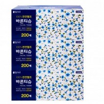 FZK313015바른티슈 200매(215mmx215mm-2겹)x3개