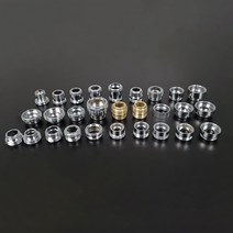 세면대어댑터 모음 19mm 21.2mm 15A 20A, 변환 밸브 31~42, 38.미니 엘보, 1개