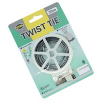 실버 빵 봉지 묶는 끈 철사 은색 비닐 포장용 타이