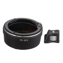 카메라 Praktica pb 렌즈 용 PB-nex 어댑터 링 소니 E 마운트 a6400 a6000 a6300 a6500 NEX3/5/7/6 a7 a7r a9 a7r3 a7r4, 02 with short tripod