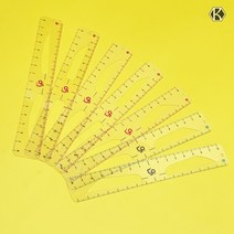 뚝딱 쉽게 눈썹그리기 눈썹자 7종 택1 눈썹모양틀 눈썹가이드, NO.6, 1개