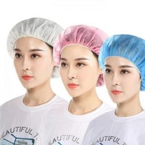 기타 바보사랑[리빙톡톡]SB-128 일회용 위생 모자 100매 대용량 헤어캡