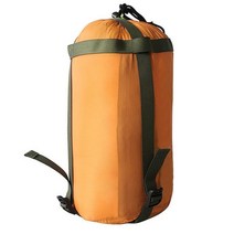 침낭 방수 압축 야외 캠핑 슬리핑 백 스토리지 가방 38*18cm 3계절, 주황색, 중국, 주황색
